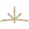 Ekena Millwork Alberta Rough Sawn Timber Gable Bracket, Douglas Fir, 72"W x 39"H x 2"D x 4"F, 13/12 Pitch GBW072X39X0204ALB00RDF - alternate 1